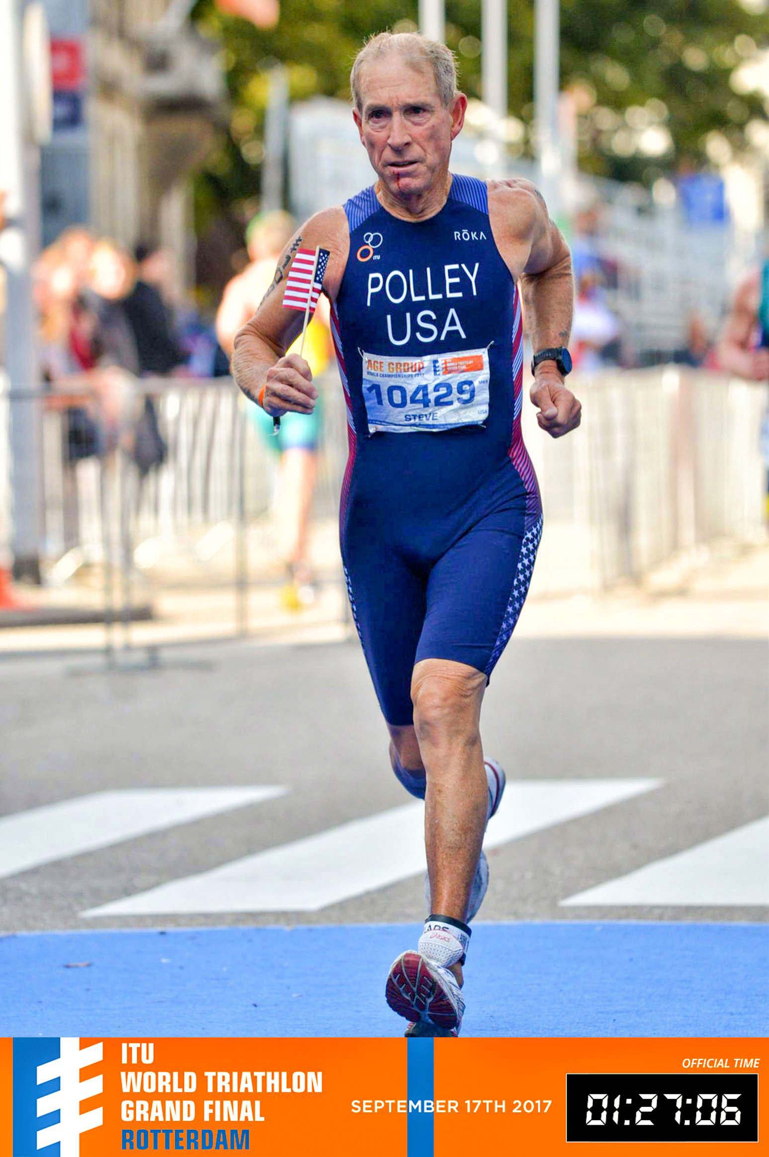 Steve ITU Finish Rotterdam